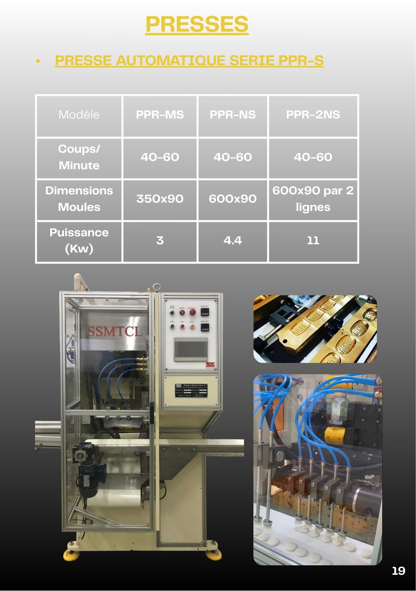 Catalogue Savi France - Page 19 - Presses
