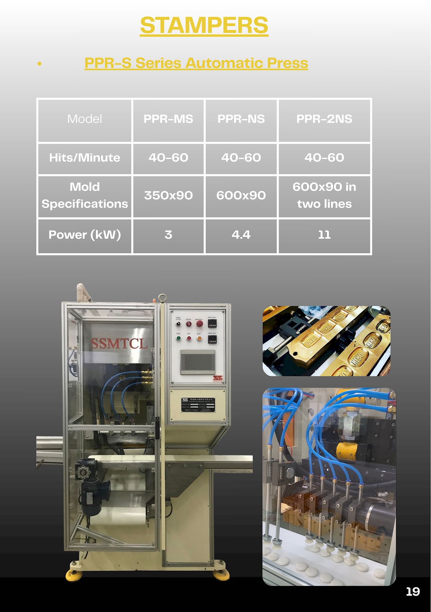 Catalogue Savi France - Page 19 - Presses