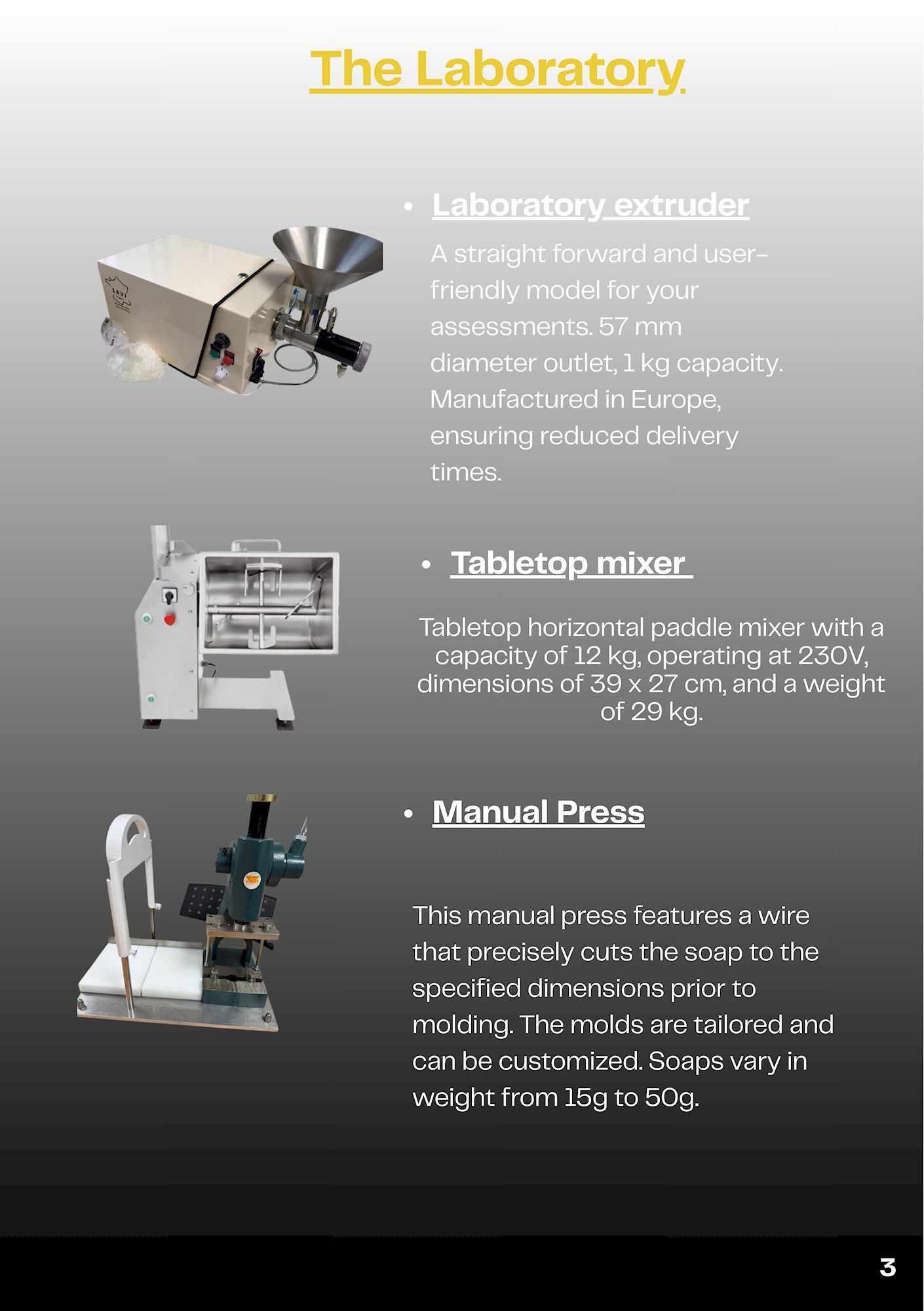 Catalogue Savi France - Page 3 - Laboratoire